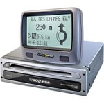 Verst&auml;rker und Receiver: VDO Car MS 3100 silver Navigationssystem mit monochrom Display