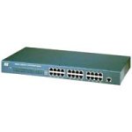 Kompaktanlagen: KTI KS-124 Switch Fast 24xRJ45 10/100 19'