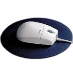 Festplatten: SMEAD Office Data Scroll-Mouse Maus seriell 3 Tasten + Tastenrad grau