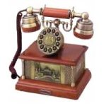 DVD Player: Olympia Nostalgie Germany Exklusiv-Telefon im Echtholzgeh�use