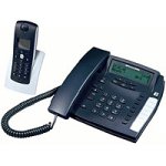 Festnetztelefone: FMN alpha euro 3000 + DECT Telefon Komfort ISDN 10MSN schwarzgrau
