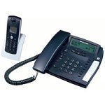 Festnetztelefone: FMN alpha euro 3000 + DECT Telefon Komfort ISDN 10MSN lichtgrau