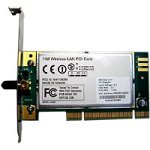 Festnetztelefone: Fujitsu Siemens Connect2Air WLAN E-1100 PCI-Card Funk-LAN Adapter PCI 2.4GHz 11Mbps