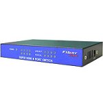 Festnetztelefone: Fiberline FL-2008s Mini Switch Fast 8xRJ45 10/100