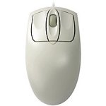 Lautsprecher: Logitech Value WheelMouse S90 Bulk Maus PS/2 3 Tasten + Tastenrad wei�