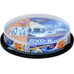 MP3 Player: Memorex DVD-R Disk 10Pack Rohling 4700 MB 4xSpeed Spindel