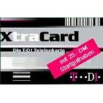 TV Geraete: Telekom Xtra Card Wiederaufladbare Telefonkarte T-D1 m. 25DM