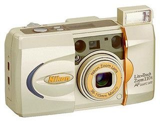 Notebooks: Nikon LITE Touch ZOOM 110 S Sucherkamera 135 mm Kamera