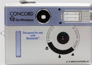 Camcorder: Concord Eye-Q GO wireless Digitalkamera (2 Megapixel), inkl. Bluetooth-Dongle