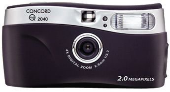 Camcorder: Concord Eye-Q 2040 Digitalkamera (2 Megapixel)
