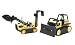 Tonka Toughs 2-Pack: Trencher Backhoe & Bulldozer