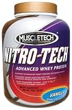 Muscletech - Nitro-Tech - Vanilla, 4 lb powder