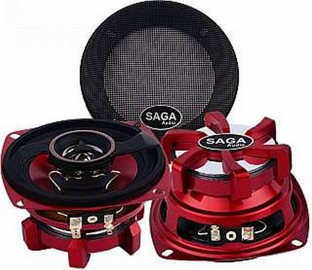 MP3 Player: Meteor 180 Watt 100 mm Turbinen-Design Einbau-Lautsprecher Satz