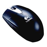 Logitech Cordless Optical Mouse for Notebooks (Black)