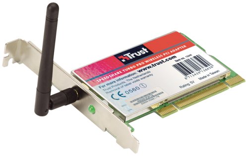 TV Geraete: Trust SpeedShare Turbo Pro Wireless PCI Adapter 108 Mbps