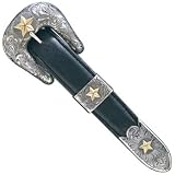 The Pecos Gold Star 3/4" Buckle Set 071-175-4