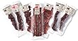 A tremendous Sampler of each of the Beef Jerky types we make: slabs, smoked strips, and our pepperoni sticks. 19 ounces total. This is outstanding Jerky! Virtually fat-free with no additives or fillers. Terribly addictive. Our Famous Hickory Smoked Beef Strips are smoked s.l.o.w.l.y over natural hickory chips. We use only 30 month and younger top rounds for our hand-crafted beef strips. These strips are unlike any jerky you have had before. Incredibly moist and tender, they are great served heated. Try some with your favorite beverage.