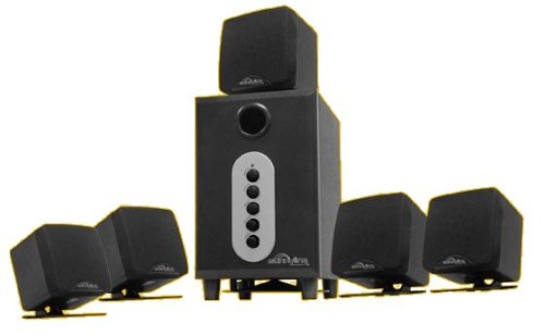 Festplatten: Sunnyline 5.1 Subwoofer-Set 1.000W PMPO