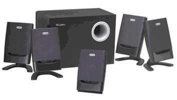 Lautsprecher: Labtec Arena-675 Soundsystem 5.1 1000 Watt PMPO