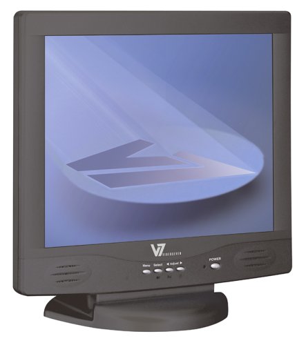 Verstaerker Und Receiver: Videoseven L17EB 17-Zoll TFT-Monitor schwarz/anthrazit (3 Jahre Vor Ort Austausch vom Hersteller)