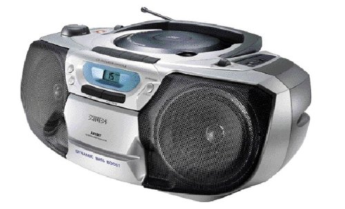 Projektoren: Philips AZ 1007 Radiorekorder