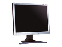 Lautsprecher: LG Flatron L1710P 17-Zoll TFT Monitor silber/ dunkelgrau (DVI)