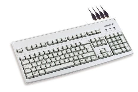 Camcorder: Cherry Standard Tastatur USB beige