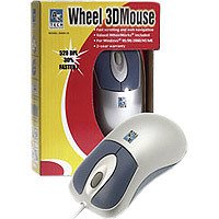 Elektronik und Foto: A4 Tech SWW 35 3-Button Wheel Mouse PS/2 USB silber/blau