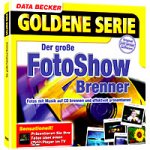 Digitalkameras: Data Becker Foto Show Brenner - Goldene Serie CD Brenner SW + Bildbearbeitung SW D