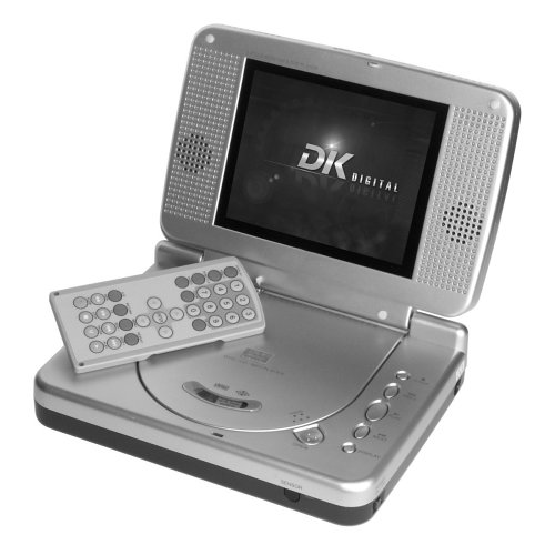 Digitalkameras: DK Digital DVP 540 DVD-Player silber