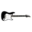 Silvertone SS11 Revolver Guitar, Liquid Black