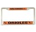 Baltimore Orioles License Plate