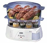 Oster 5712 Electronic 2-Tier 6.1-Quart Food Steamer