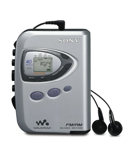 Festplatten: Sony WM-FX290 Tragbarer Kassettenspieler mit Radio silber