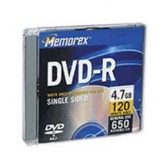 MP3 Player: Memorex DVD+RW 5er Pack Jewel Case 4x Speed DVD-Rohlinge