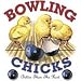 bowling chicks adult t-sh