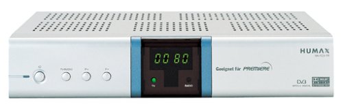 Heimkinosysteme: Humax NA Fox PR digitaler Satelliten-Receiver (Nagra-Kartenleser + Premiere-zertifiziert) silber