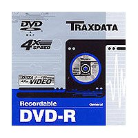 Speicherkarten: RITEK Traxdata DVD-R DVD-R Rohling 4700MB 120min 4xSpeed JewelCase silber