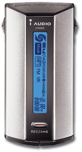 NoteBook: NTP iAUDIO CW-300 Tragbarer MP3-Player 256 MB silber / schwarz
