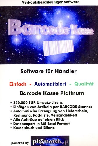 Kamerazubeh&ouml;r: Barcode Kasse 3.0 Platinum
