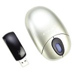 TV Ger&auml;te: Targus Wireless Rechargeable Mini Optical Mouse Maus schnurlos 3 Tasten + Tastenrad Platinum