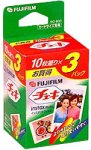 FUJIFILM �C���X�^���g�J���[�t�B���� instax mini (10�����~3�p�b�N) INS C3
