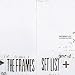 Graphic: Set List: Recorded Live in Dublin Nov 2002 by The Frames