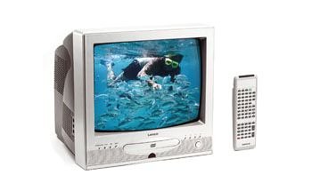 Lautsprecher: Lenco TVD-1402 4:3 Format 50 Hertz Fernseher
