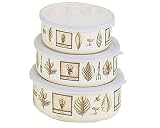 Pfaltzgraff Naturewood 6-Piece Enamel on Steel Bowl Set, Small