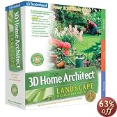 3D Home Architect Landscape Design Deluxe 6 by Broderbund