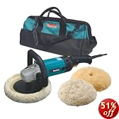 Makita 9227CX3 7-Inch Electronic Sander-Polisher with Polishing Kit
