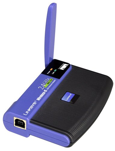 Lautsprecher: Linksys WUSB54G Wireless-G USB-Netzwerkadapter 54 Mbit/s