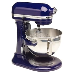KitchenAid KV25GOXBU Professional 5 Plus 5-Quart Bowl Lift Stand Mixer, Cobalt Blue