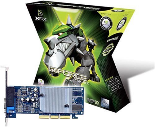Computerzubeh&ouml;r: XFX NVidia GeForce MX4000 64MB DDR 8X AGP Grafikkarte (Retail)